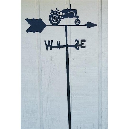 The Lazy Scroll The Lazy Scroll tractorin Tractor Garden Mount Weathervane tractorin